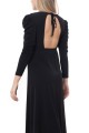 GLAMOROUS ΦΟΡΕΜΑ BLACK OPEN BACK