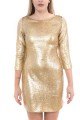 GLAMOROUS ΦΟΡΕΜΑ SEQUIN GOLD MINI
