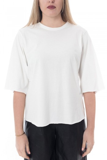 ZOYA ΜΠΛΟΥΖΑ FABRIC WHITE SHIRT