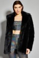 GLAMOROUS BLACK COAT FUR