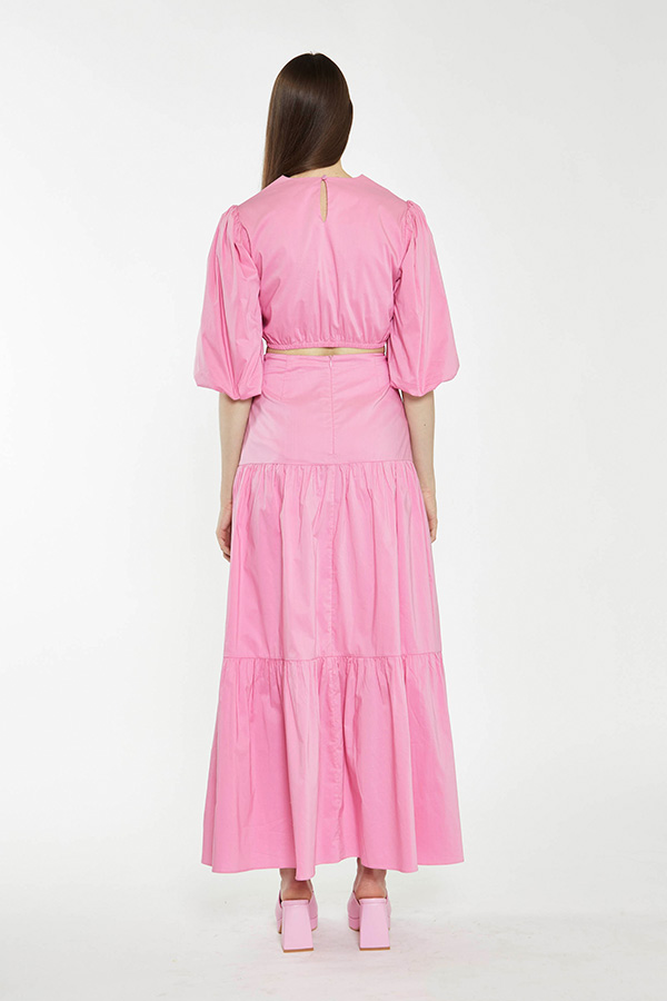 GLAMOROUS SKIRT BUBLEGUM PINK 