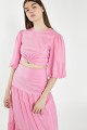 GLAMOROUS TOP BUBLEGUM PINK 