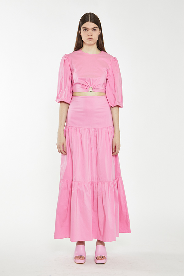 GLAMOROUS SKIRT BUBLEGUM PINK 