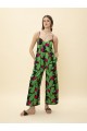 BUSTIER PRINTED FRAGKOSYKA JUMPSUIT