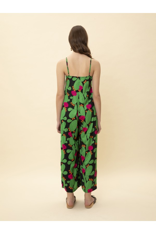BUSTIER PRINTED FRAGKOSYKA JUMPSUIT