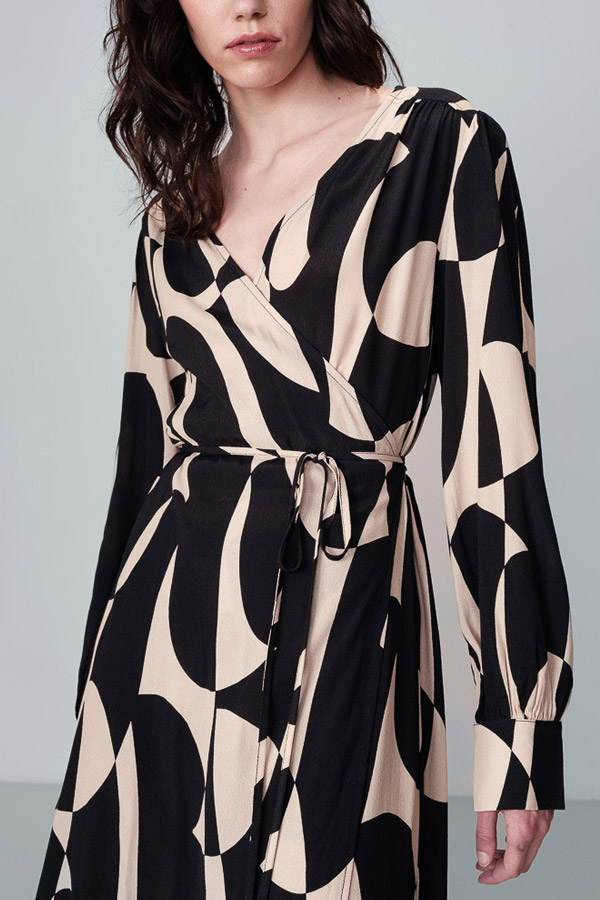 GRACE AND MILA ΦΟΡΕΜΑ NEMOURS BLACK