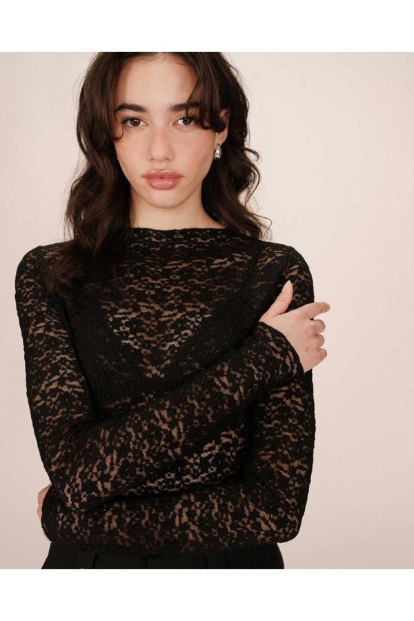 GRACE AND MILA ΜΠΛΟΥΖΑ SHADY BLACK