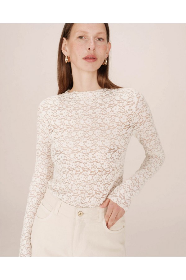 GRACE AND MILA ΜΠΛΟΥΖΑ SHADY ECRU