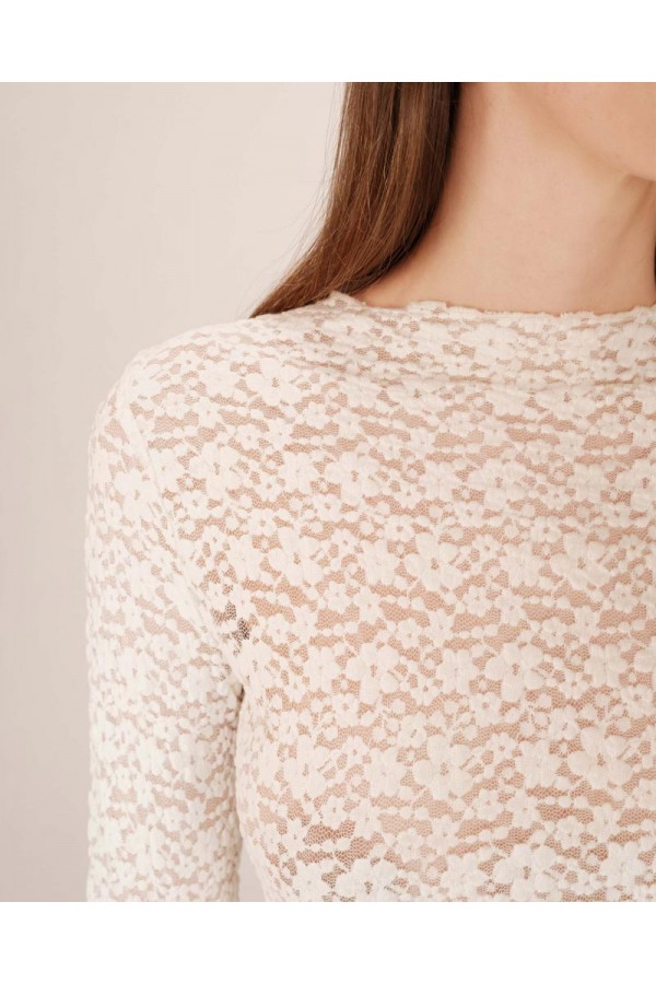 GRACE AND MILA ΜΠΛΟΥΖΑ SHADY ECRU