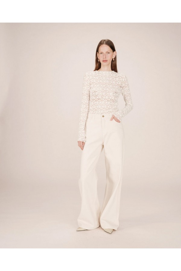 GRACE AND MILA ΜΠΛΟΥΖΑ SHADY ECRU