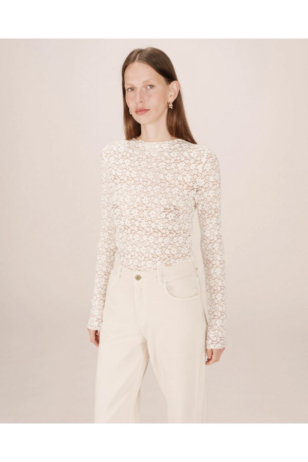 GRACE AND MILA ΜΠΛΟΥΖΑ SHADY ECRU