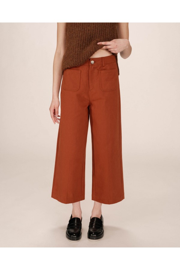 GRACE AND MILA ΠΑΝΤΕΛΟΝΙ SOLE CAMEL