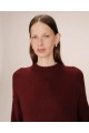 GRACE AND MILA ΠΟΥΛΟΒΕΡ SALTY BURGUNDY