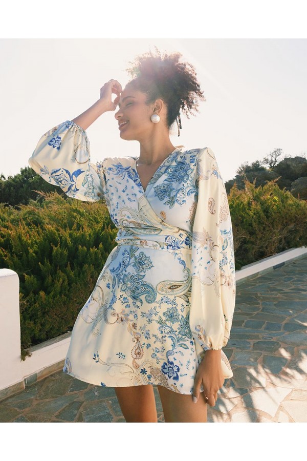 MERSEVI ELIT WRAP DRESS