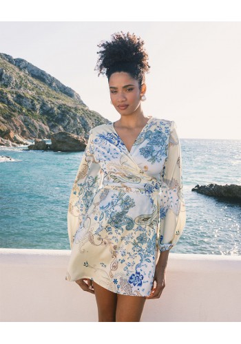 MERSEVI ELIT WRAP DRESS