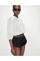 GRACE AND MILA POLKA DOT BLOUSE IVOIRE VALIANNA