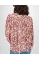 GRACE AND MILA LOOSE FLORAL BLOUSE WITH PUFF SLEEVES PECHE VEZIA