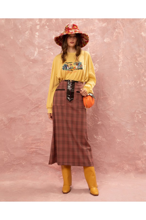 LONG SLEEVE T-SHIRT - YELLOW