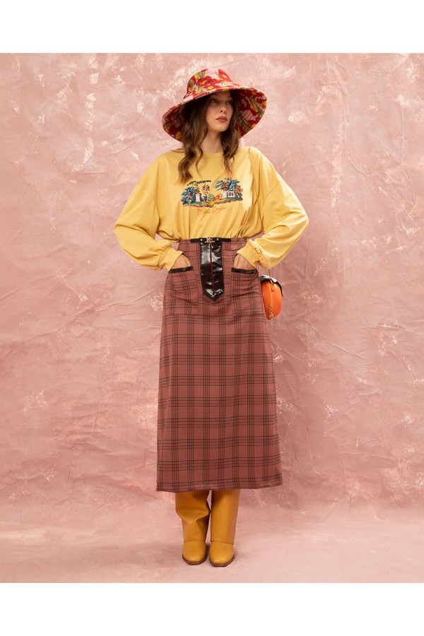 LONG SLEEVE T-SHIRT - YELLOW