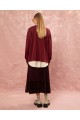 LONG SLEEVE T-SHIRT - BURGUNDY