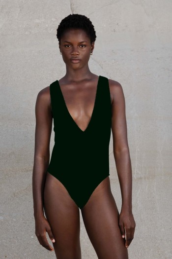 ARIEL - ONE SIZE One Piece Swimsuit - BLACK