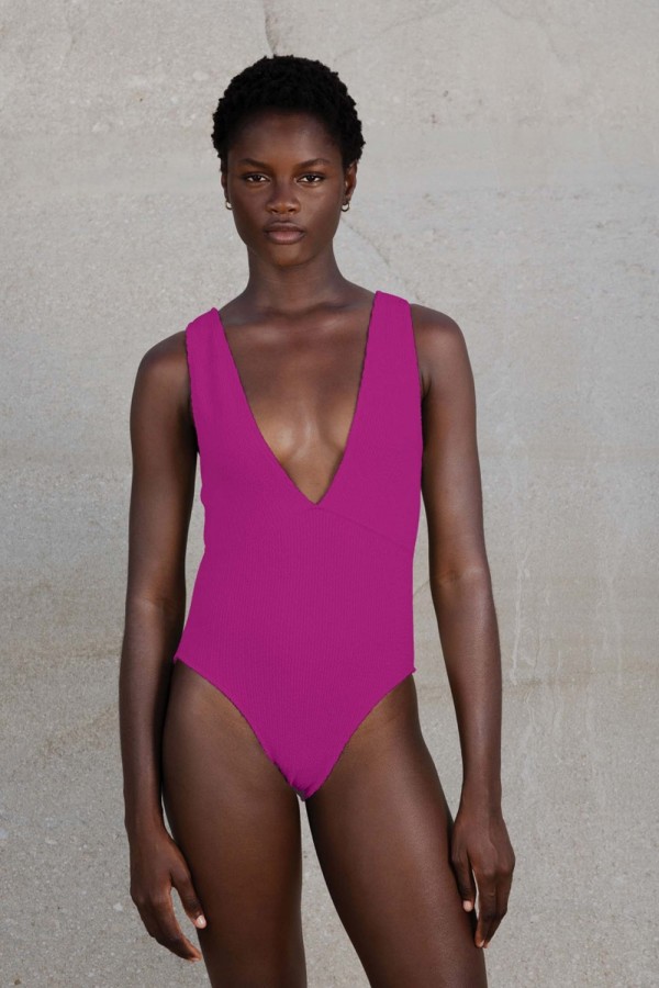 ARIEL - ONE SIZE One Piece Swimsuit - MAGENTA