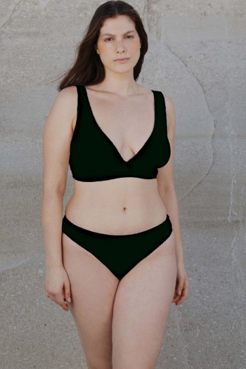 AQUA - ONE SIZE FITS MOST BIKINI - BLACK