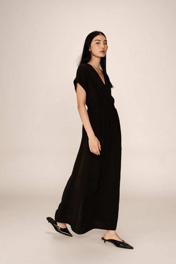 GRACE AND MILA ΦΟΡΕΜΑ PAPILLON BLACK