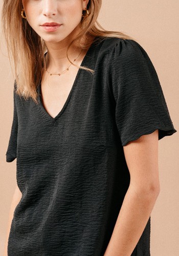 GRACE AND MILA ΜΠΛΟΥΖΑ MAGIQUE BLACK