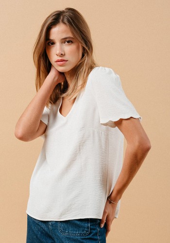 GRACE AND MILA ΜΠΛΟΥΖΑ MAGIQUE ECRU