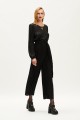  PLEATED JUMPSUIT BLACK
