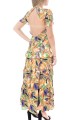 GLAMOROUS DRESS FLORAL MULTI OPEN BACK